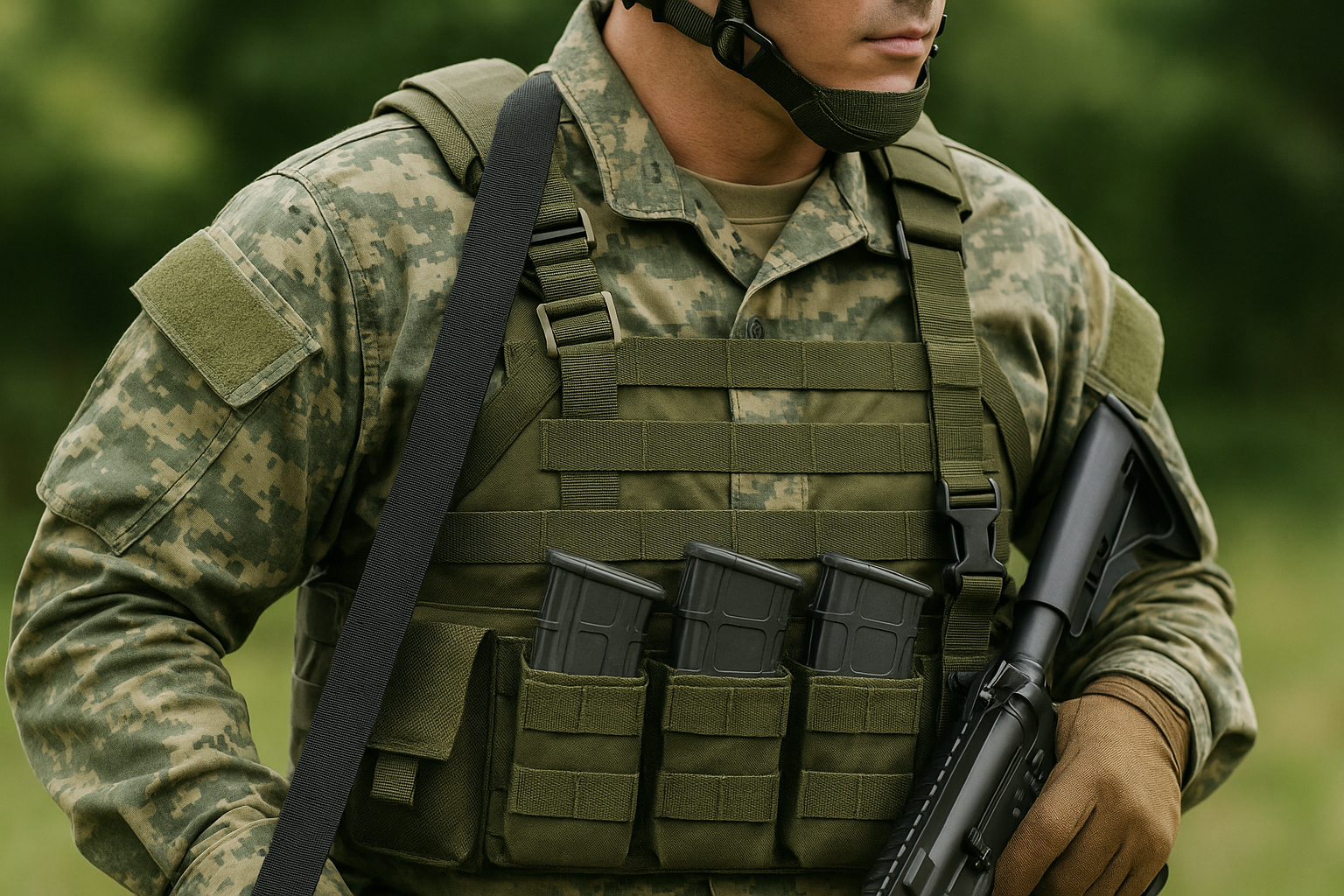 PP webbing for military and tactical gear applications